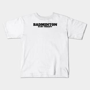 badminton Kids T-Shirt